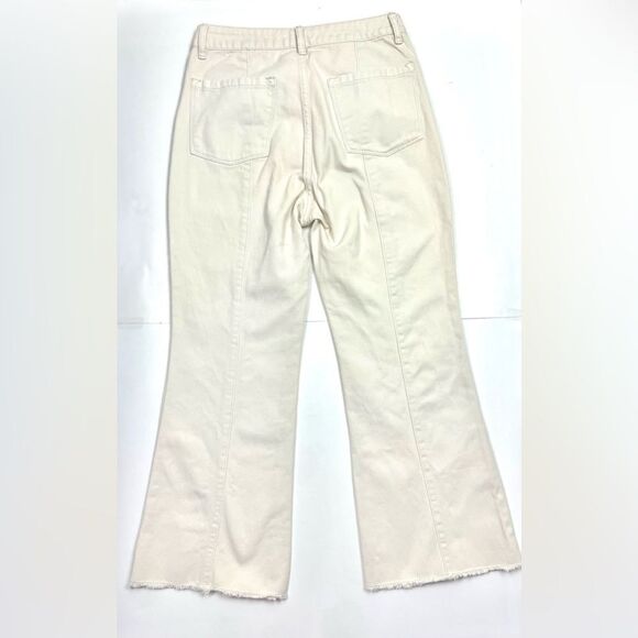 Amuse Society High Waisted Cropped Wide Leg Denim Pants - Picture 5 of 13